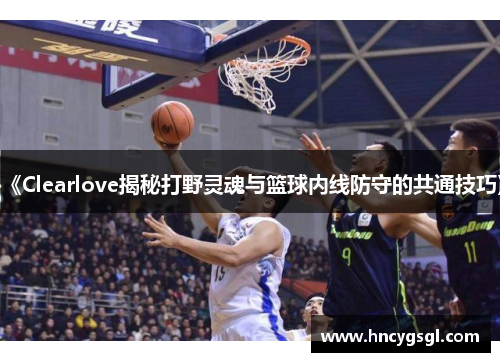 《Clearlove揭秘打野灵魂与篮球内线防守的共通技巧》